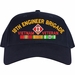 18th Engineer Brigade Vietnam Veteran Embroidered Cap with Ribbons