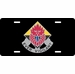 18th Military Police Brigade Unit Crest License Plate