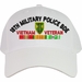 18th Military Police Brigade Vietnam Veteran Embroidered Cap with Ribbons