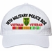 18th Military Police Brigade Vietnam Veteran with Ribbons Unstructured Dad Cap