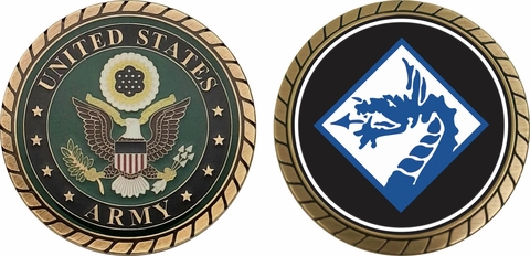18th U.S. Army Airborne Corps WWII Challenge Coin
