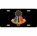 194th Armor Brigade Unit Crest License Plate