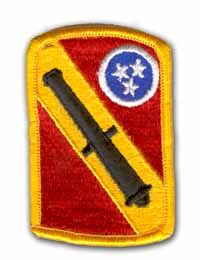 196TH FIELD ARTILLERY BRIGADE 3" MILITARY PATCH