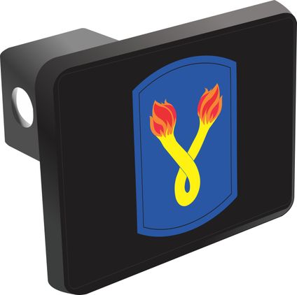 196th Infantry Brigade Patch Hitch Cover