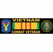 196th Infantry Brigade Vietnam Combat Veteran Bumper Sticker