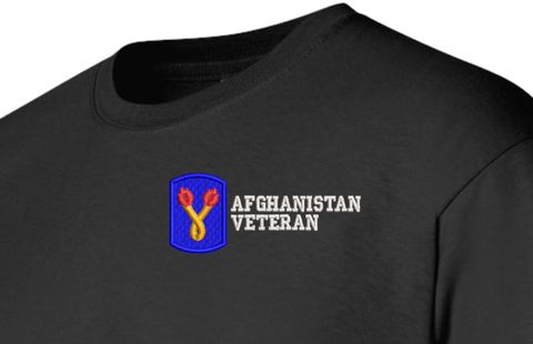 196th Infantry Brigade Afghanistan Veteran T-Shirt
