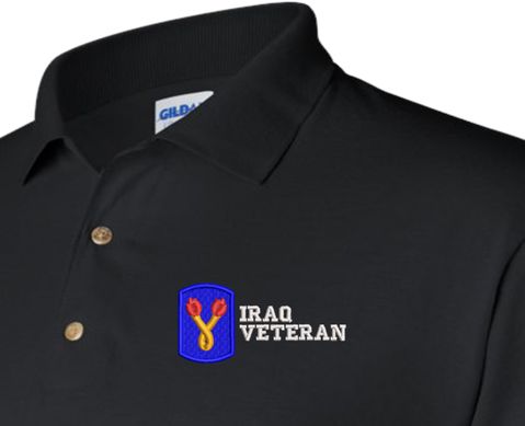 196th Infantry Brigade Iraq Veteran Polo