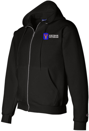 196th Infantry Brigade Vietnam Veteran Zippered Hoodie