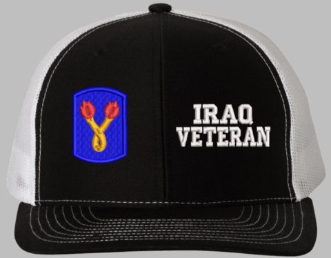 196th Infantry Iraq Veteran Split Cap