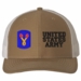 196th Infantry United States Army Split Cap
