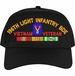 196th Light Infantry Brigade Vietnam Veteran Embroidered Cap with Ribbons