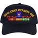 196th Light Infantry Brigade Vietnam Veteran Embroidered Cap with Ribbons