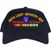 196th Light Infantry Brigade Vietnam Veteran Embroidered Cap with Ribbons