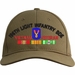 196th Light Infantry Brigade Vietnam Veteran Embroidered Cap with Ribbons