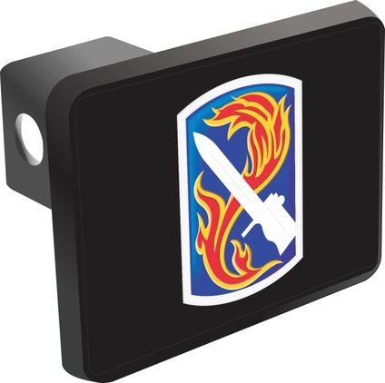 198th Infantry Brigade Patch Hitch Cover