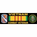 198th Infantry Brigade Vietnam Combat Veteran Bumper Sticker