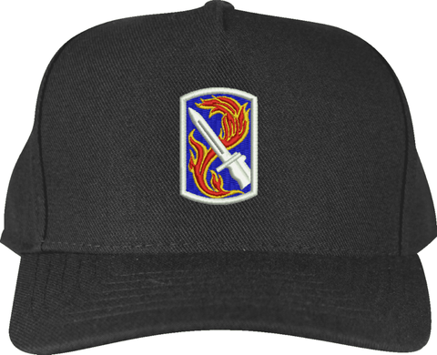 198th Light Infantry Brigade Custom Embroidered Cap
