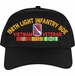 198th Light Infantry Brigade Vietnam Veteran Embroidered Cap with Ribbons