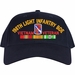198th Light Infantry Brigade Vietnam Veteran Embroidered Cap with Ribbons
