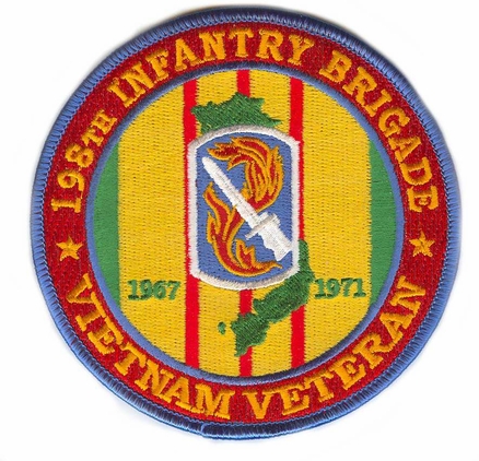 198th Light Infantry Brigade Vietnam Veteran Patch