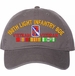198th Light Infantry Brigade Vietnam Veteran with Ribbons Unstructured Dad Cap