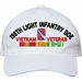 198th Light Infantry Brigade Vietnam Veteran with Ribbons Unstructured Dad Cap