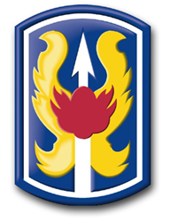 199th Infantry Brigade Patch Vinyl Transfer Decal