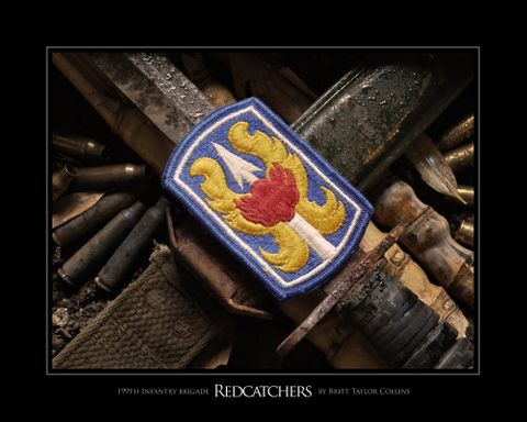 199th Infantry Brigade "Red Catchers" Giclee Print