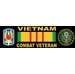 199th Infantry Brigade Vietnam Combat Veteran Bumper Sticker