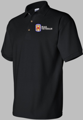 199th Infantry Brigade Iraq Veteran Polo