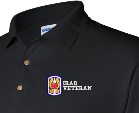 199th Infantry Brigade Iraq Veteran Polo