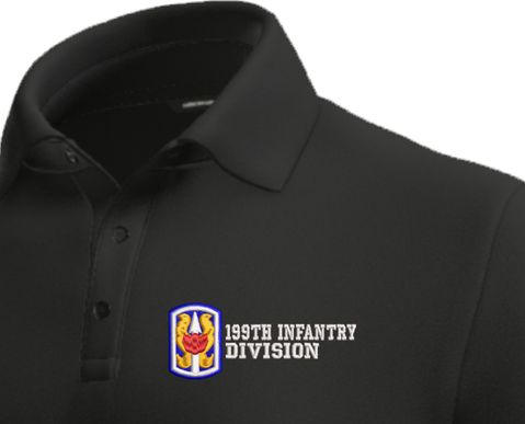 199th Infantry Brigade Moisture Wicking Polo