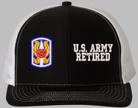 199th Infantry U.S. Army Retired Split Cap
