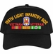199th Light Infantry Brigade Vietnam Veteran Embroidered Cap with Ribbons