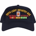 199th Light Infantry Brigade Vietnam Veteran Embroidered Cap with Ribbons