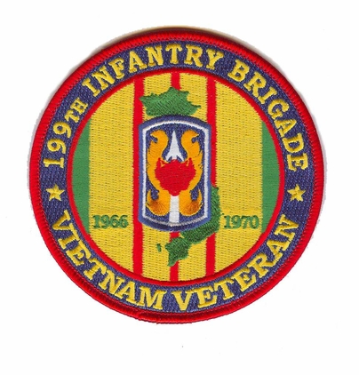 199th Light Infantry Brigade Vietnam Veteran Patch