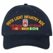 199th Light Infantry Brigade Vietnam Veteran with Ribbons Unstructured Dad Cap