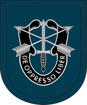 19th Special Forces Group Airborne Flash Decal
