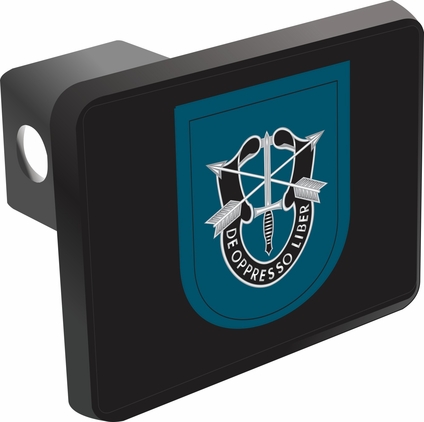 19th Special Forces Group Airborne Flash Hitch Cover