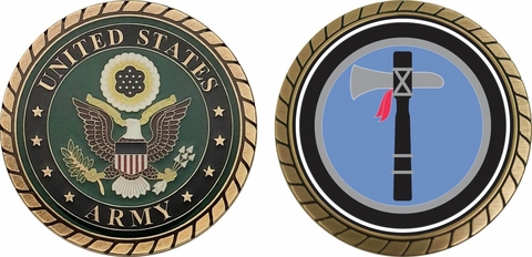 19th U.S. Army Corps Challenge Coin
