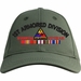 1st Armored Division Afghanistan Veteran Embroidered Cap with Ribbons