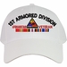 1st Armored Division Afghanistan Veteran Embroidered Cap with Ribbons