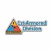 1st Armored Division Bumper Sticker