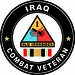 1st Armored Division Iraq Combat Veteran Operation Iraqi Freedom OIF Decal Sticker