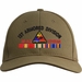 1st Armored Division Iraq Veteran Embroidered Cap with Ribbons