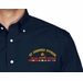 1st Armored Division Iraq Veteran with Ribbons Embroidered Dress Shirt