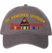 1st Armored Division Iraq Veteran with Ribbons Unstructured Dad Cap