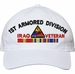 1st Armored Division Iraq Veteran with Ribbons Unstructured Dad Cap