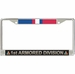 1st Armored Division Kosovo Veteran Service Ribbon License Plate Frame