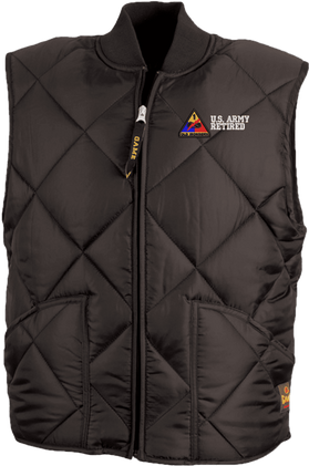 1st Armored Division Retired Game Sportswear Finest Vest
